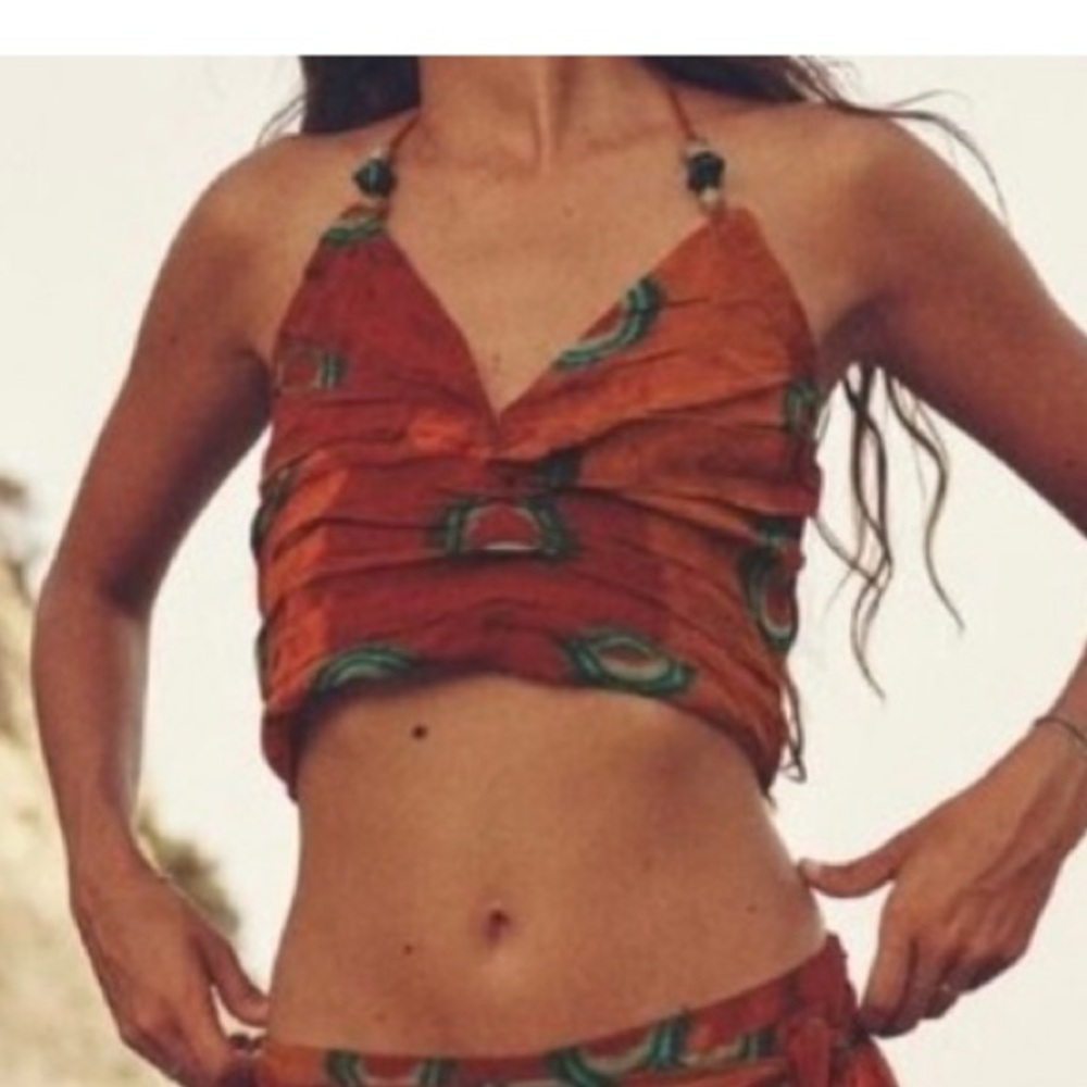 🎈SALE 🎈 ZARA crop halter top - Picture 4 of 12